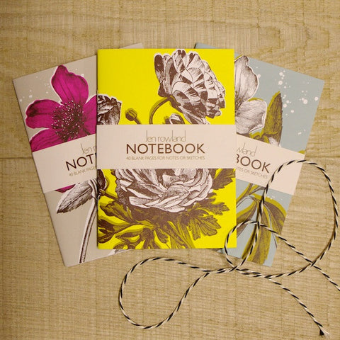 A6 Notebook Set - Botanicals