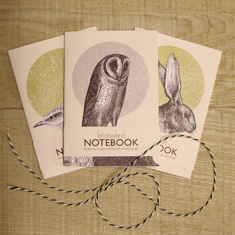A6 Notebook Set - Woodland Animals