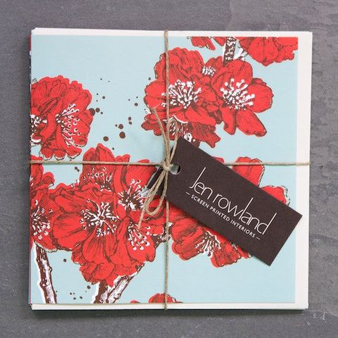 SALE - 3 Mixed Greetings Cards - Scarlet and Ink